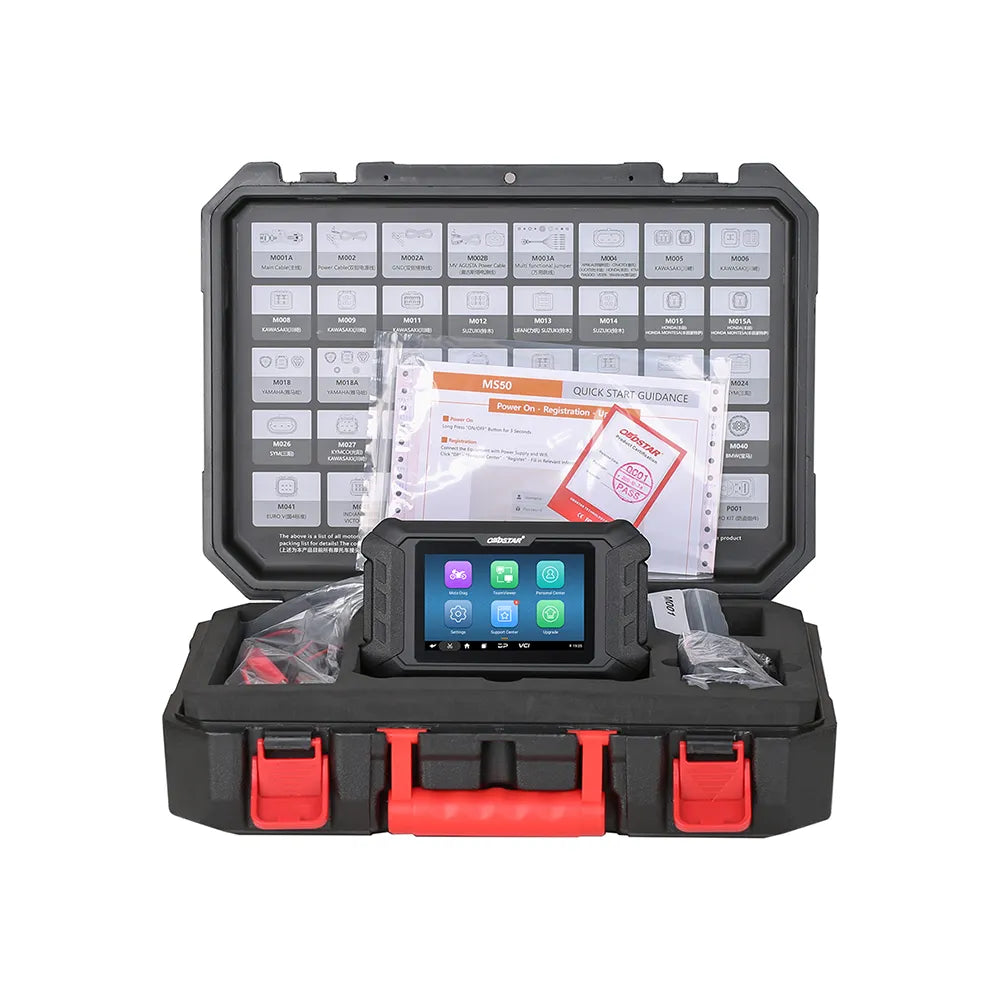 OBDSTAR MS50 Escáner Diagnóstico de Motocicletas
