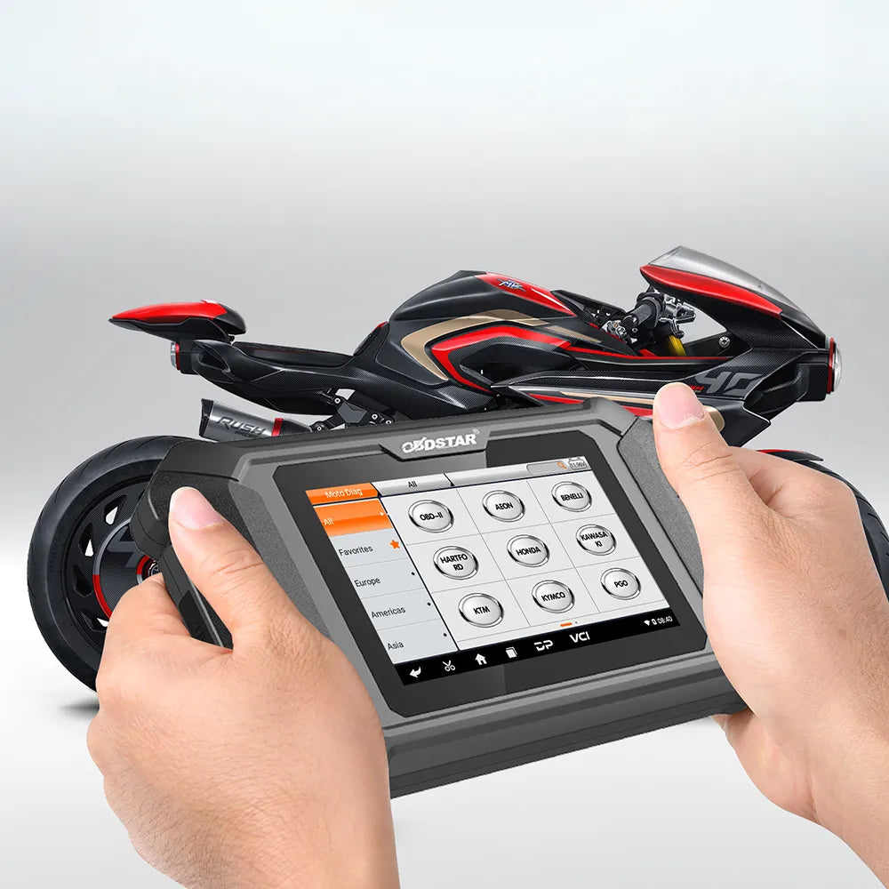 OBDSTAR MS50 Escáner Diagnóstico de Motocicletas