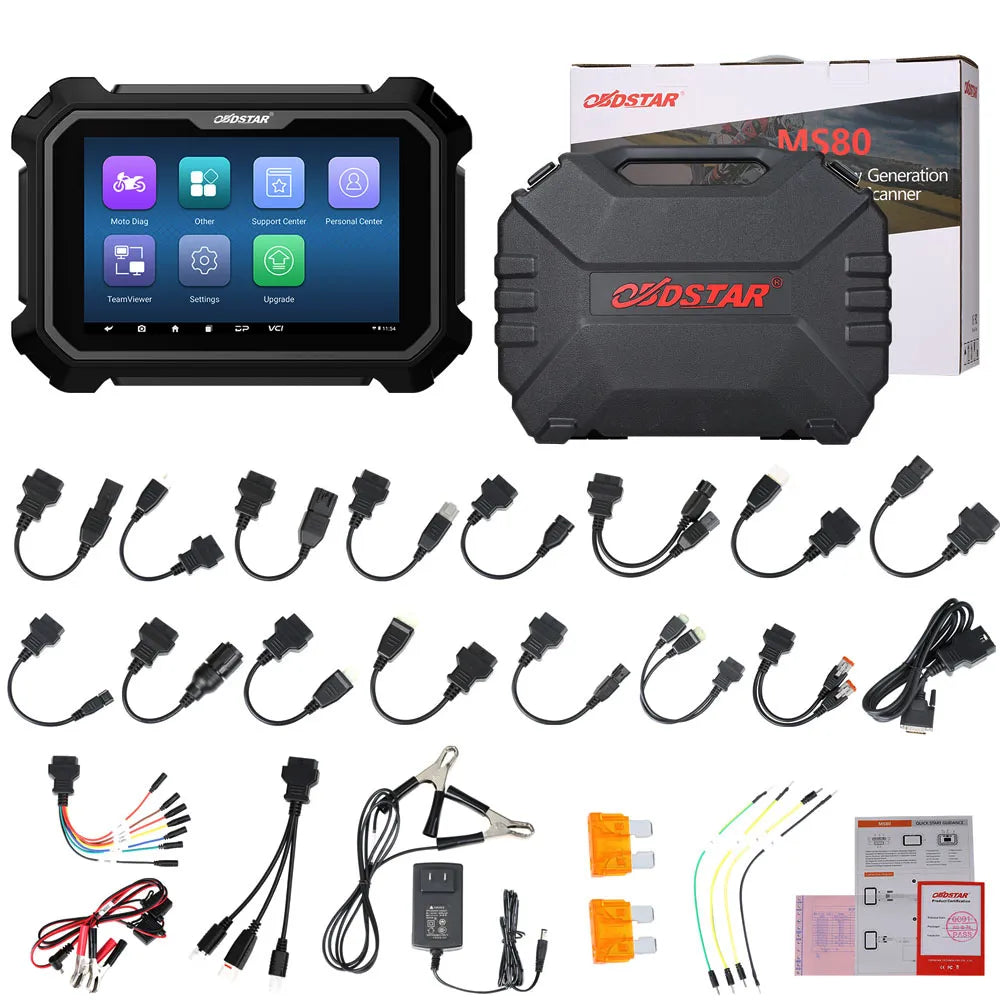 OBDSTAR MS80 Escaner de diagnóstico para motocicletas y programación IMMO
