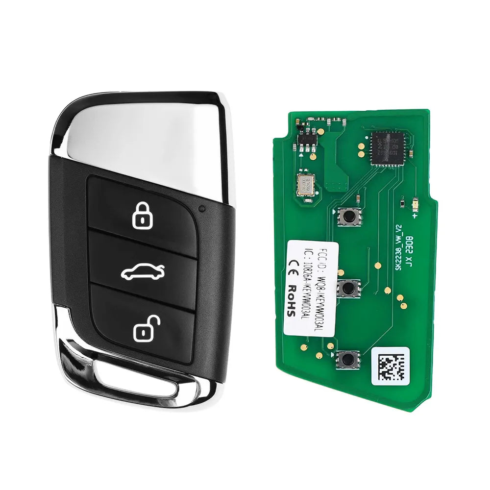 Autel Llave para Volskwagen 3 Botones IKEYVW003AL