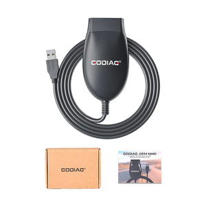 Cable GODIAG GD101 de diagnóstico para Ford Mazda/ Honda/ Toyota/ Renault/ Forscan/ ScanMaster/ SDD/ PCM-Flash/ ELM327/ J1979