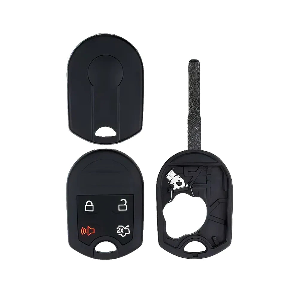 Carcasa llave control 4 Botones para Ford FCC: CWTWB1U793