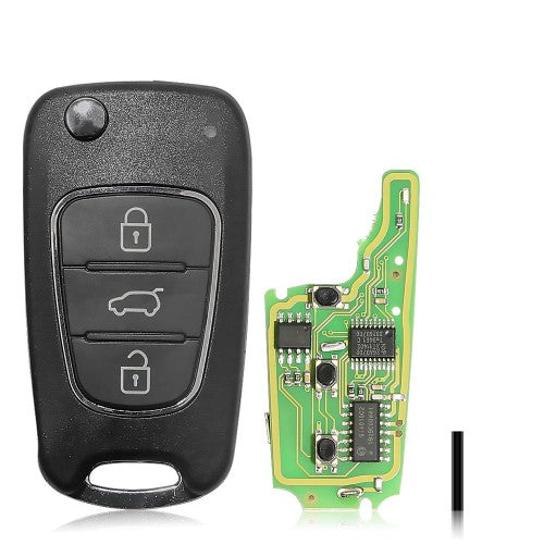 Xhorse Control Hyundai 3 Botones XNHY02EN con Chip