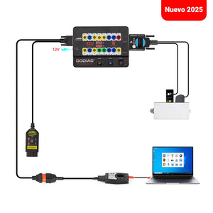 Nuevo GODIAG GT100 PLUS GPT / ENET DOIP 24V-12V