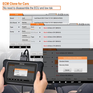 OBDSTAR DC706 para clonar ECM/TCM/BODY de automóviles y motocicletas mediante OBD o BENCH