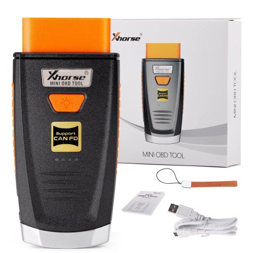 Xhorse Mini OBD Tool V2 - CANFD/8A IMMO Todas las llaves perdidas