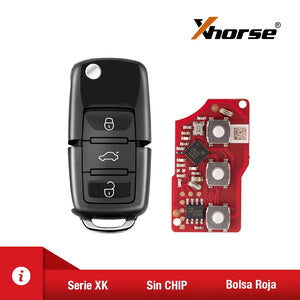 Xhorse Control Flip VW 3 Botones segunda generación XKB520EN