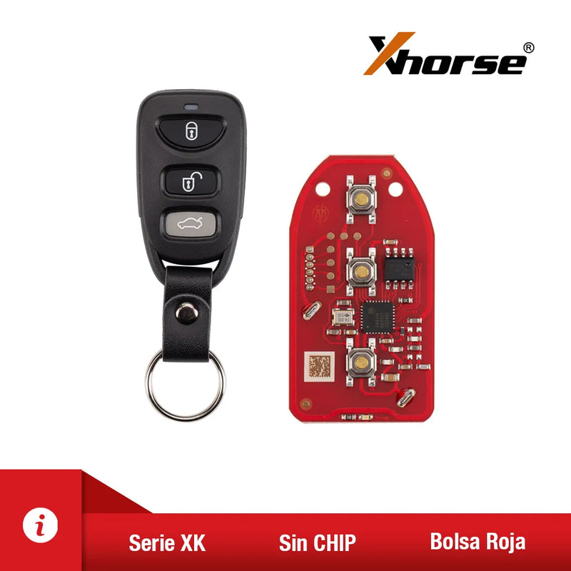 Xhorse Control 4 Botones XKHY21EN 2da Generación