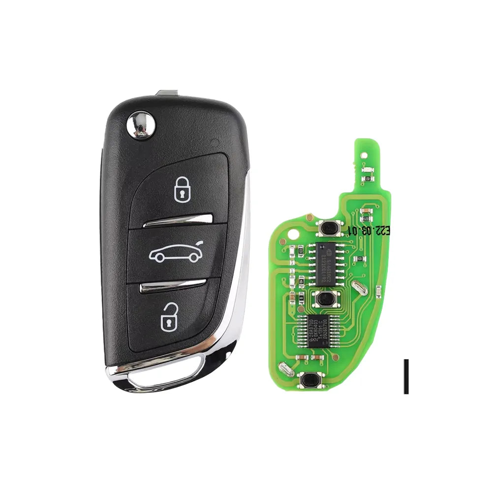 Xhorse Control DS 3 Botones XNDS00EN con Chip