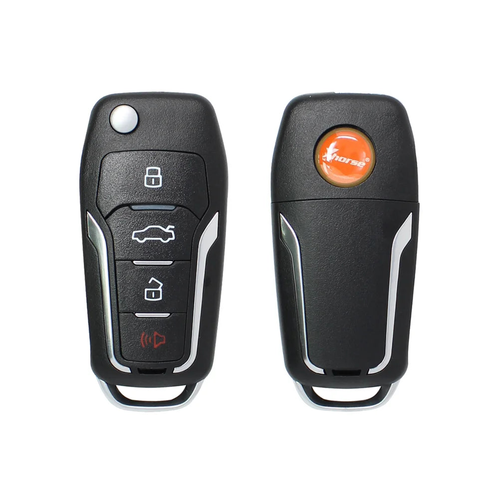 Xhorse XEFO01EN Super Remote Universal Tipo Ford de 4 Botones con XT27 Super Chip