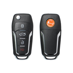 Xhorse XEFO01EN Super Remote Universal Tipo Ford de 4 Botones con XT27 Super Chip